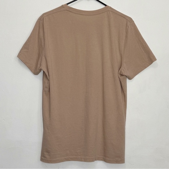 All Saints Crew Neck Ramskull Embroidered T-Shirt, Mauve size Medium - Picture 4 of 5